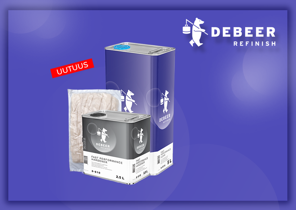 DeBeer ilmakuivuva nopea kirkaslakka